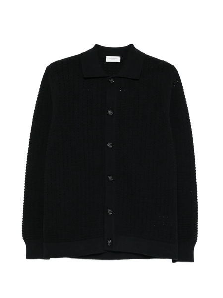  Paolo Pecora Buttoned Cardigan - Black 
