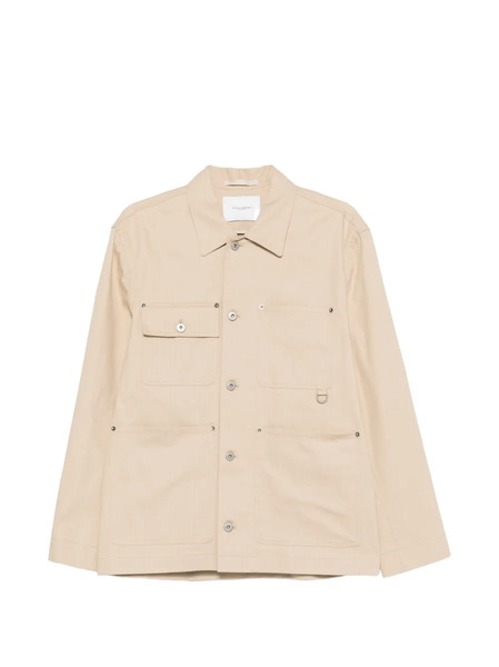  Paolo Pecora Buttoned Pocket Overshirt - Neutrals 