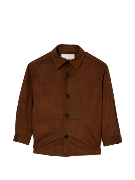  Paolo Pecora Kids Button-down Shirt - Brown 