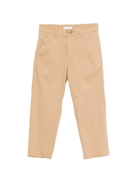  Paolo Pecora Kids Button Trousers - Neutrals 