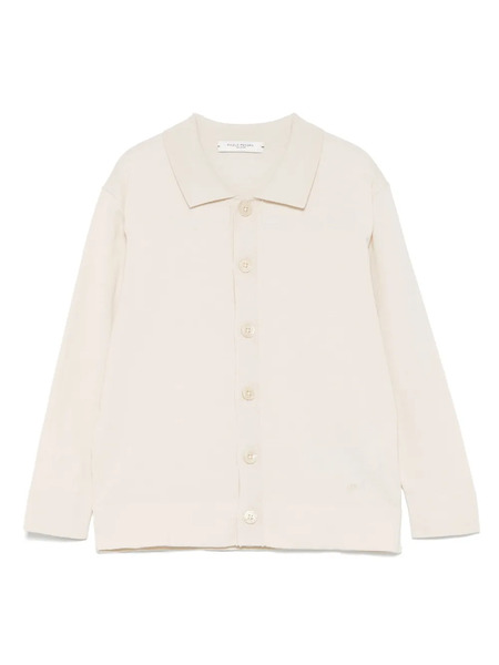  Paolo Pecora Kids Knitted Shirt - Neutrals 