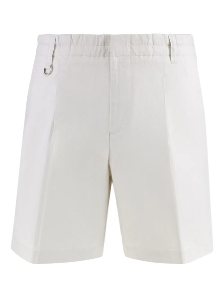  Paolo Pecora Linen-blend Bermuda Shorts - White 