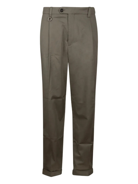  Paolo Pecora Pleated-front Trousers - Brown 