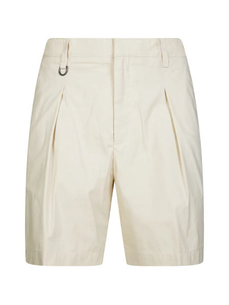  Paolo Pecora Pleated Shorts - Neutrals 