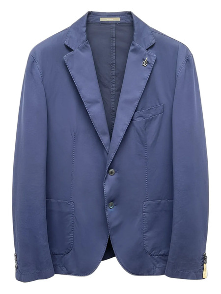  Paoloni Single-breasted Blazer - Blue 