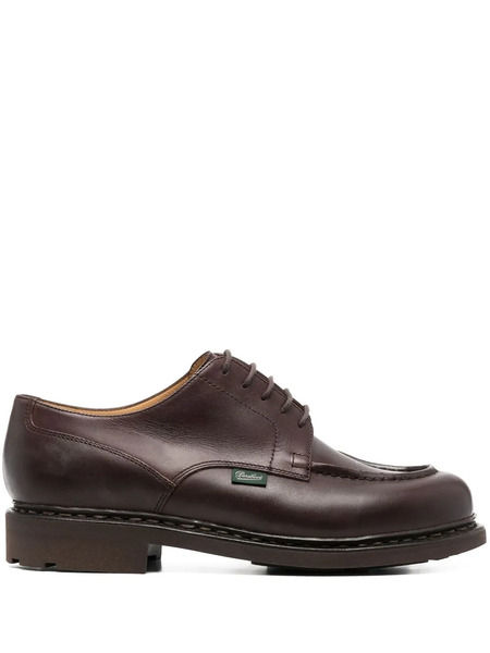  Paraboot Chambord Leather Derby Shoes - Brown 