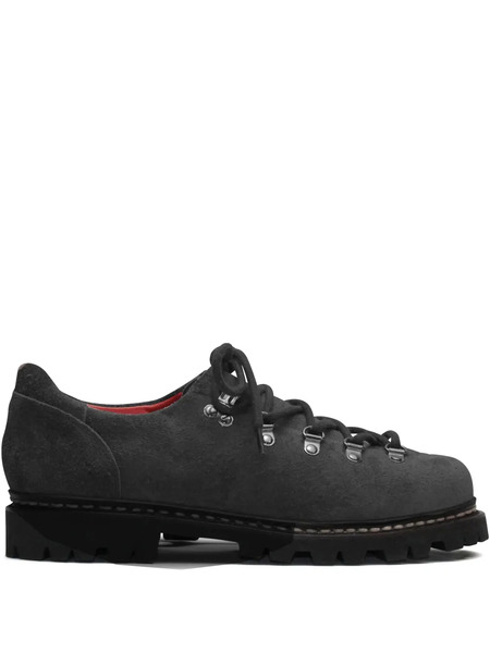  Paraboot Lace-up Low-top Suede Shoes - Black 