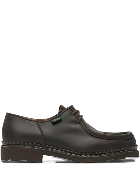  Paraboot Leather Lace-up Loafers - Brown 