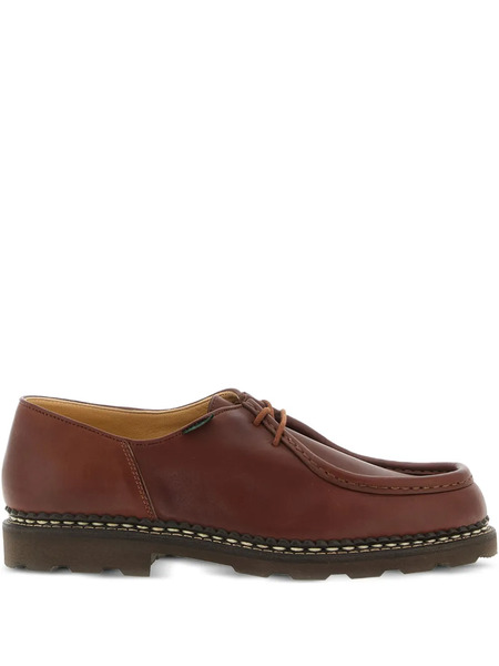  Paraboot Michael Leather Derby Shoes - Brown 