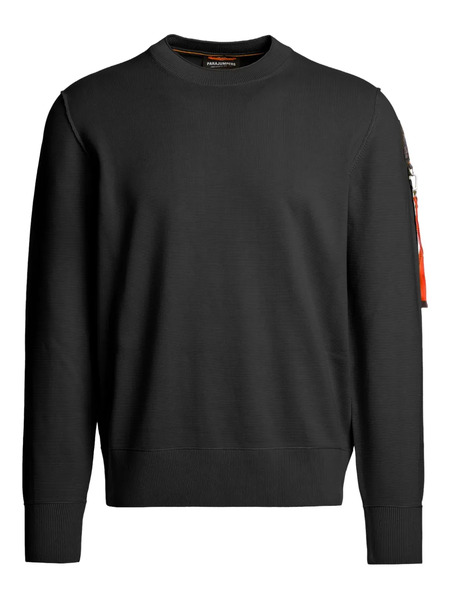  Parajumpers Basic Braw Crew-neck Sweater - Black 