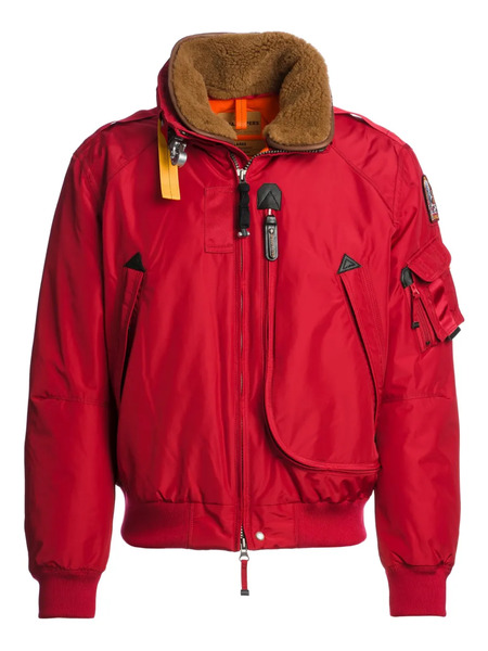  Parajumpers Fire Shearling-lined Bomber Jacket - Red 