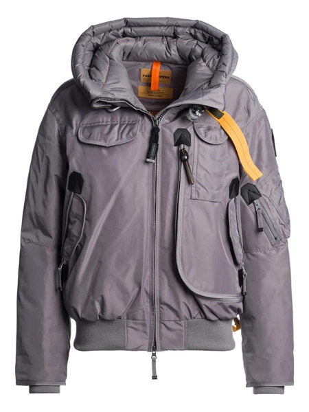  Parajumpers Gobi Hooded Bomber Jacket - Grey 