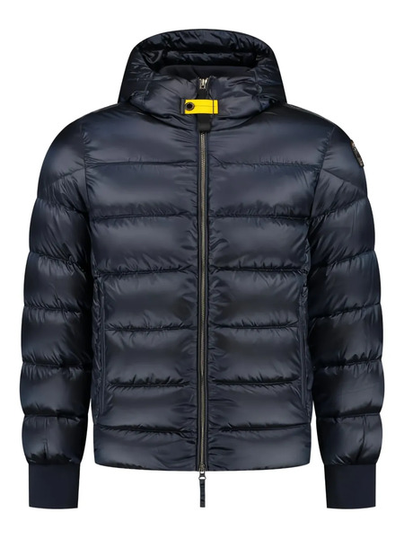  Parajumpers Hooded Quilted Coat - Blue 