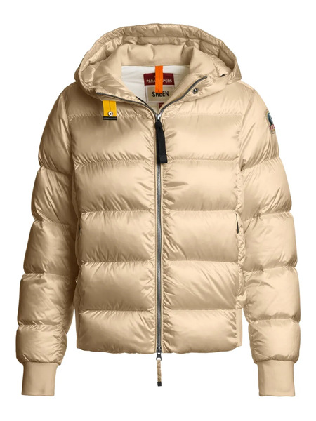  Parajumpers Hooded Quilted Jacket - Neutrals 