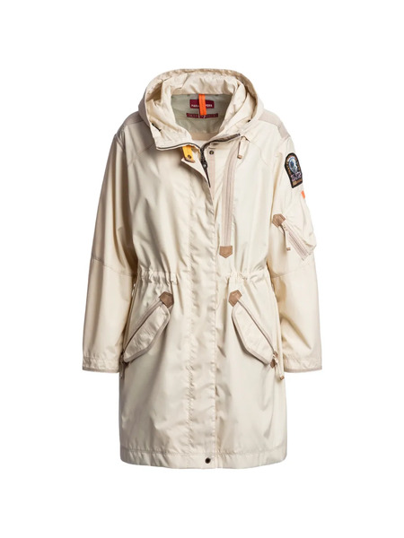  Parajumpers Hooded Zip-up Raincoat - Neutrals 