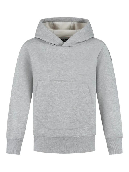  Parajumpers Kids Logo-patch Hoodie - Grey 
