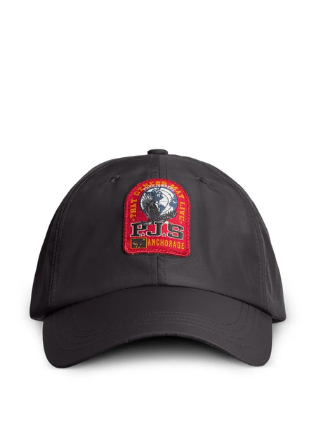  Parajumpers Logo-patch Baseball Cap - Black 