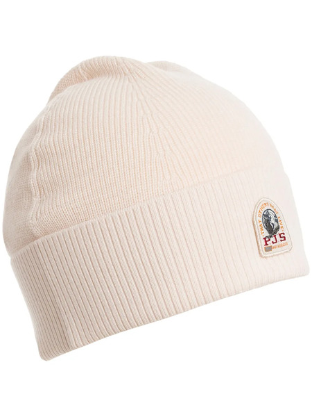 Parajumpers Logo-patch Beanie Hat - Neutrals 