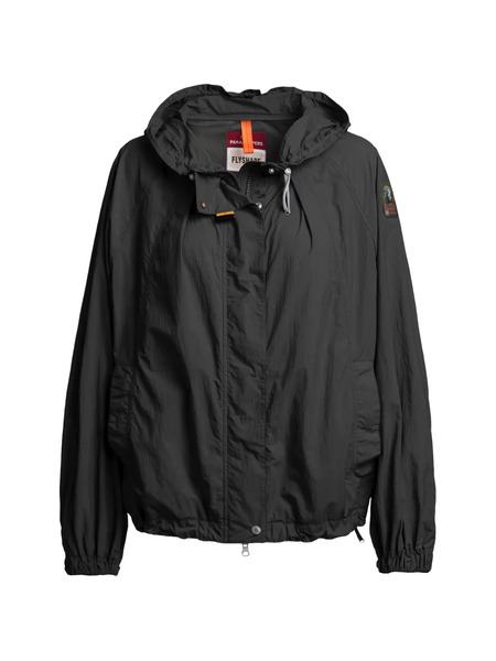  Parajumpers Logo-patch Hooded Jacket - Black 