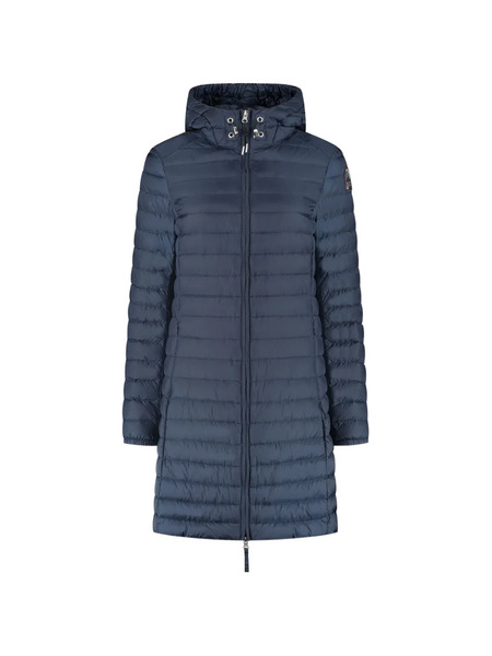  Parajumpers Logo-patch Padded Coat - Blue 