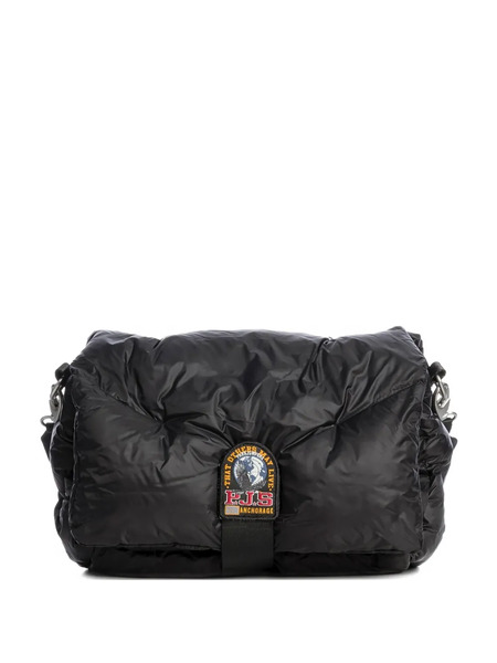  Parajumpers Logo-patch Quilted Shoulder Bag - Black 