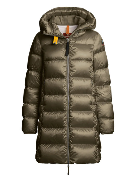  Parajumpers Marion Hooded Quilted Coat - Green 
