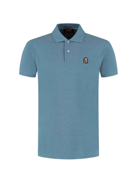  Parajumpers Patch Polo Shirt - Blue 