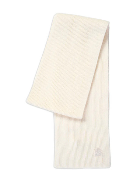  Parajumpers Ribbed Knit Scarf - White 