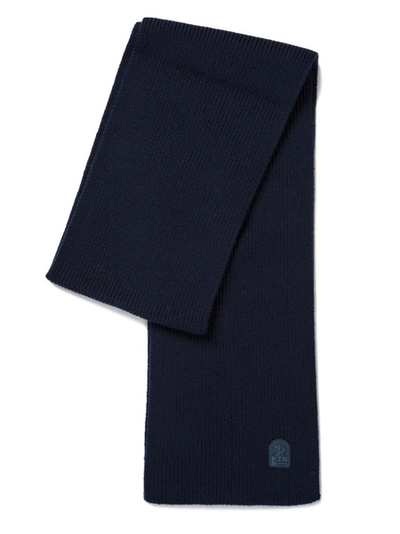  Parajumpers Ribbed Logo Scarf - Blue 