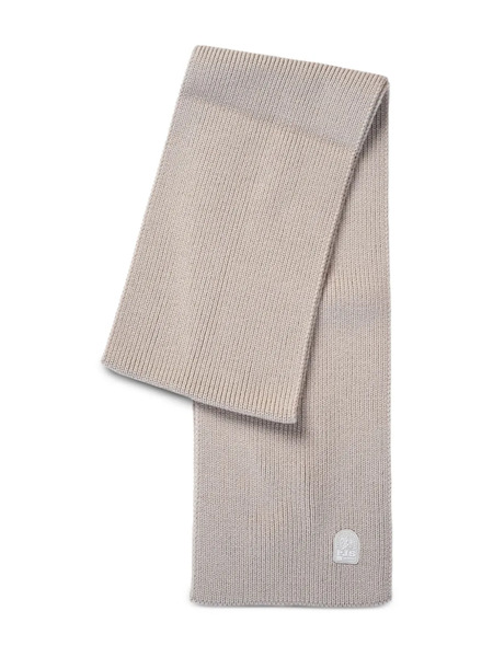  Parajumpers Ribbed Logo Scarf - Grey 