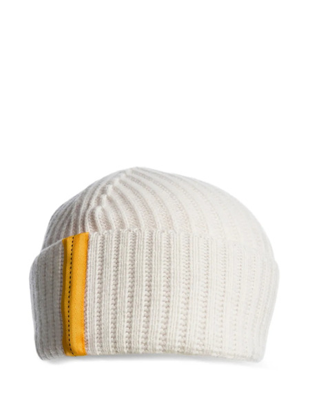 Parajumpers Ribbed Wool-blend Beanie - White 