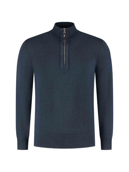  Parajumpers Scoe Zip Closure Sweater - Blue 