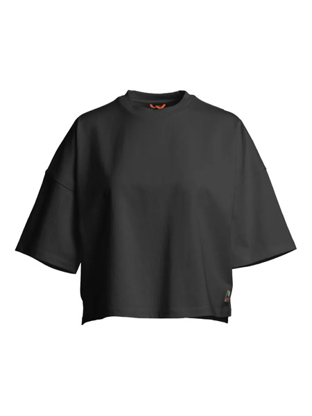  Parajumpers Short-sleeve Crop Top - Black 