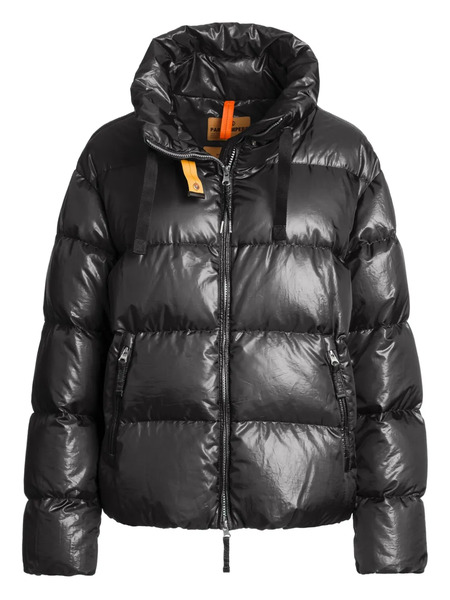 Parajumpers Siberia Cropped Puffer Jacket - Black 