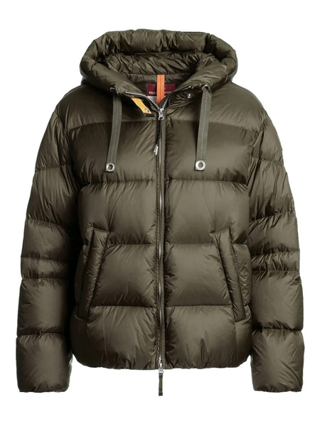  Parajumpers Tilly Hooded Quilted Puffer Jacket - Green 