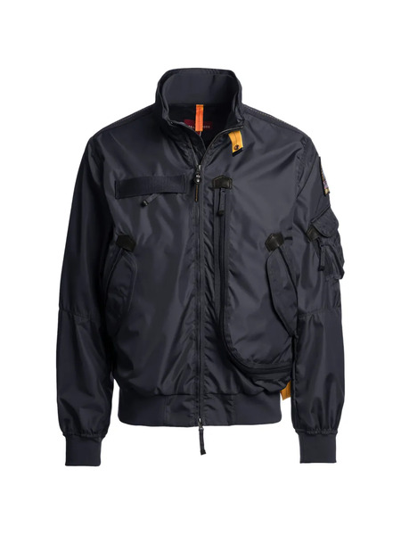  Parajumpers Wes Patch Zipped Bomber Jacket - Blue 