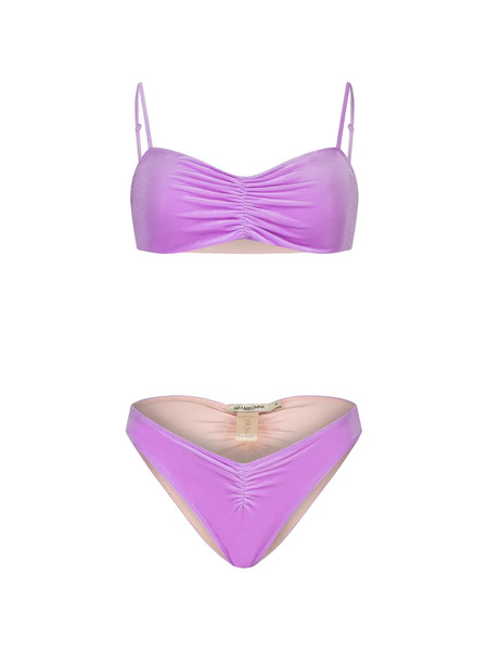  Paramidonna Chiara Velvet Swimsuit - Purple 