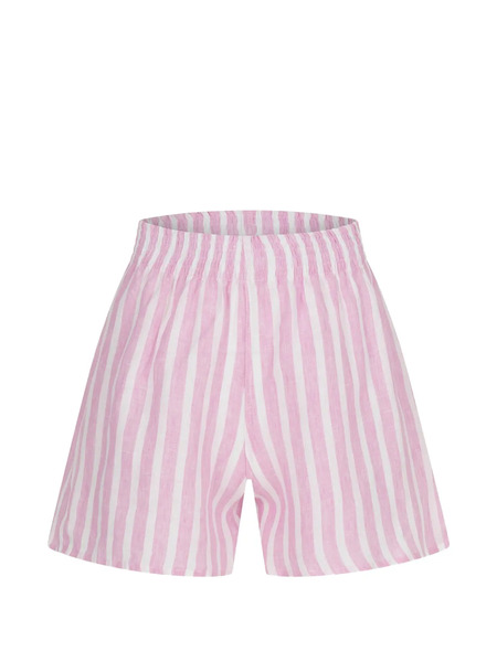  Paramidonna Cora Striped Shorts - Pink 