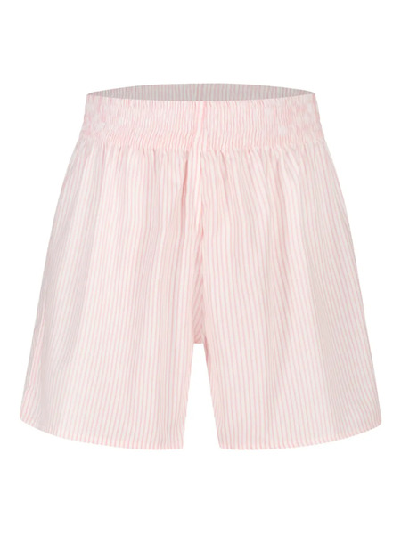  Paramidonna Cora Striped Shorts - White 