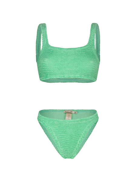  Paramidonna Emily Textured Swimsuit - Green 