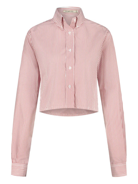  Paramidonna Ida Striped Shirt - Red 