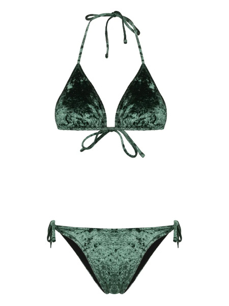  Paramidonna Kelly Velvet Bikini Set - Green 