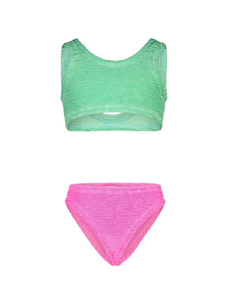  Paramidonna Kids Katy Two-tone Bikini - Green 