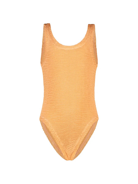  Paramidonna Kids Textured Swimsuit - Orange 