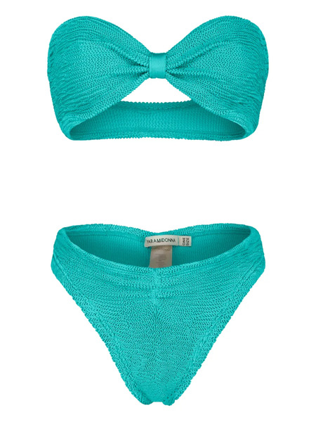  Paramidonna Lucy Bow Two Piece Swimsuit - Blue 