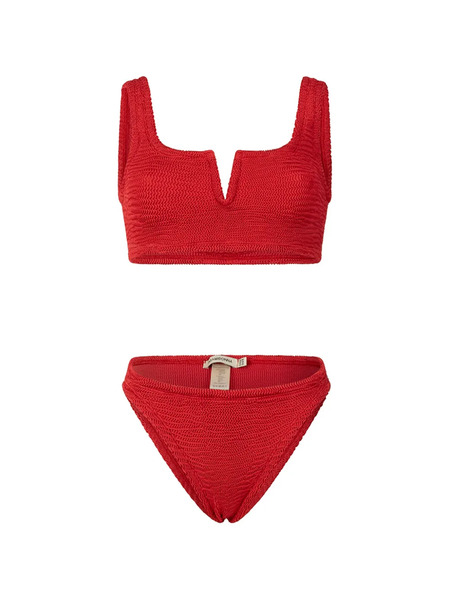  Paramidonna Serena V-neck Textured Bikini 