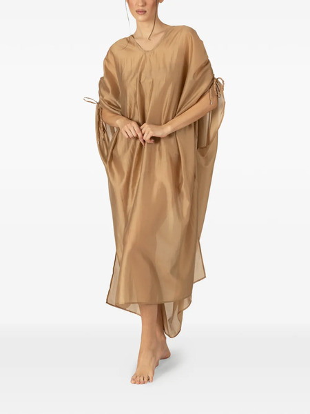  Paramidonna Vall Beach Kaftan Dress - Brown 