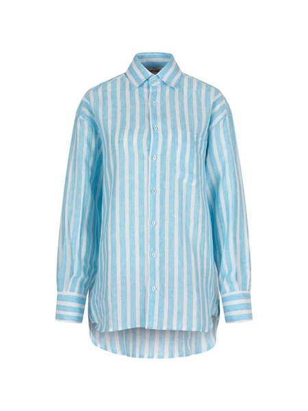  Paramidonna Vanessa Striped Shirt - Blue 