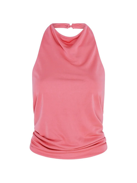  Paris Georgia Arlo Draped Top - Pink 