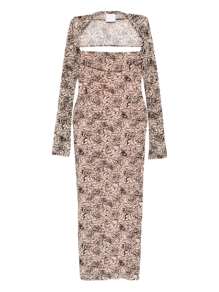  Paris Georgia Audrey Dress - Neutrals 